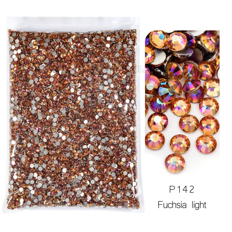 ( P72 - P131 ) Bulk Bag 14400pcs - Glass Rhinestones