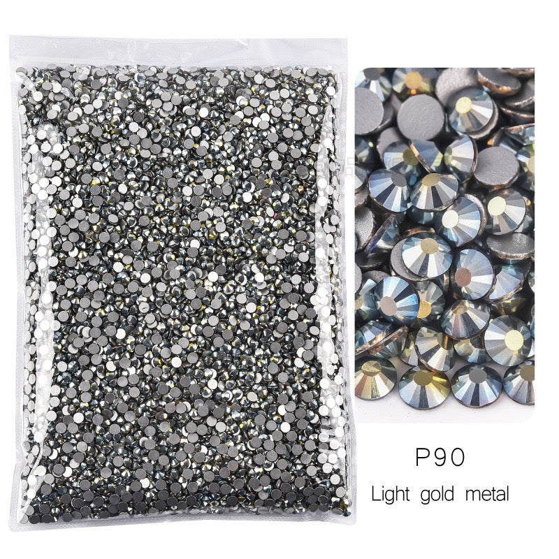 ( P72 - P131 ) Bulk Bag 14400pcs - Glass Rhinestones