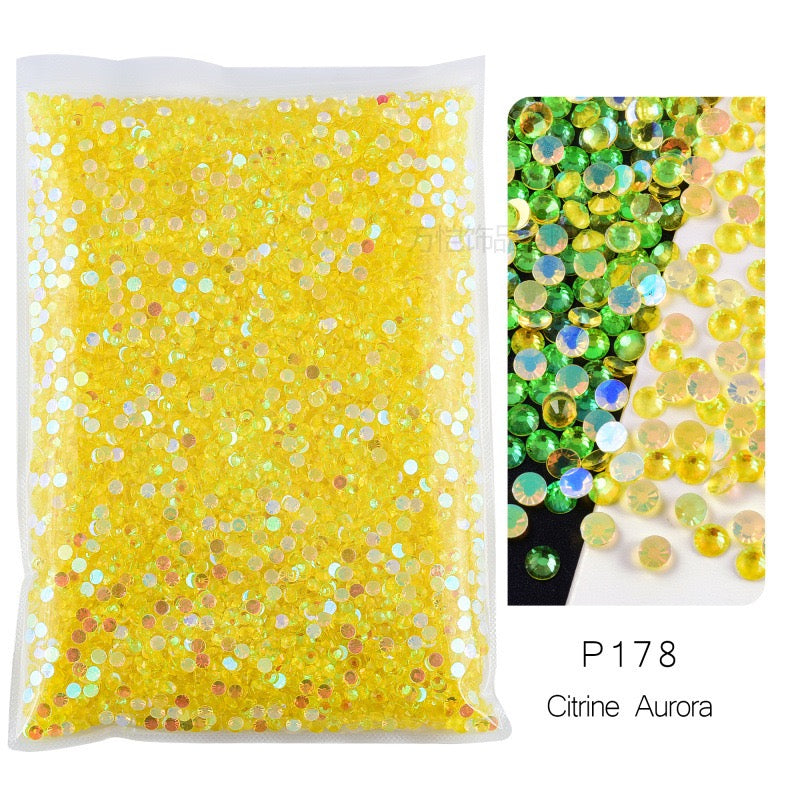 ( P72 - P131 ) Bulk Bag 14400pcs - Glass Rhinestones