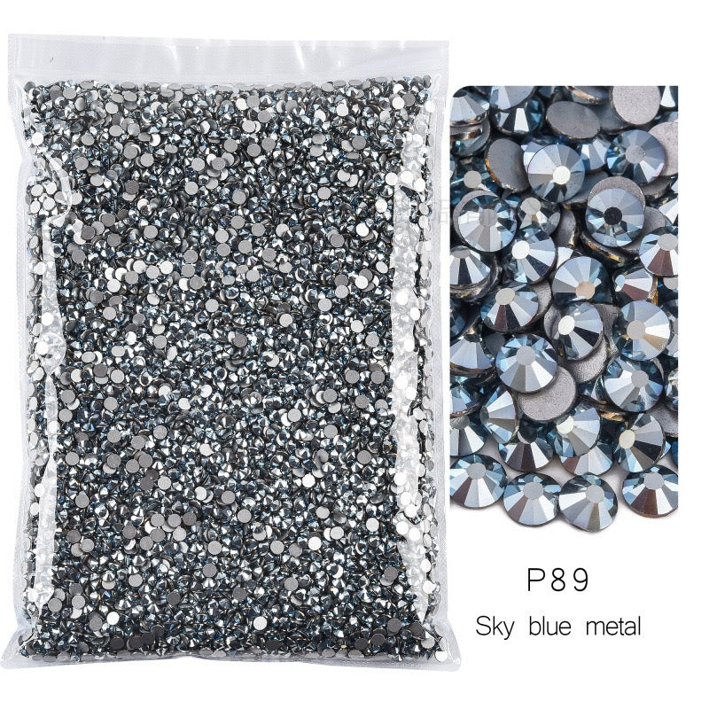 ( P72 - P131 ) Bulk Bag 14400pcs - Glass Rhinestones