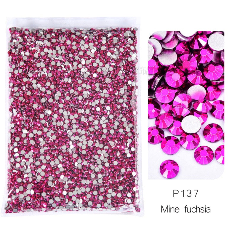 ( P72 - P131 ) Bulk Bag 14400pcs - Glass Rhinestones