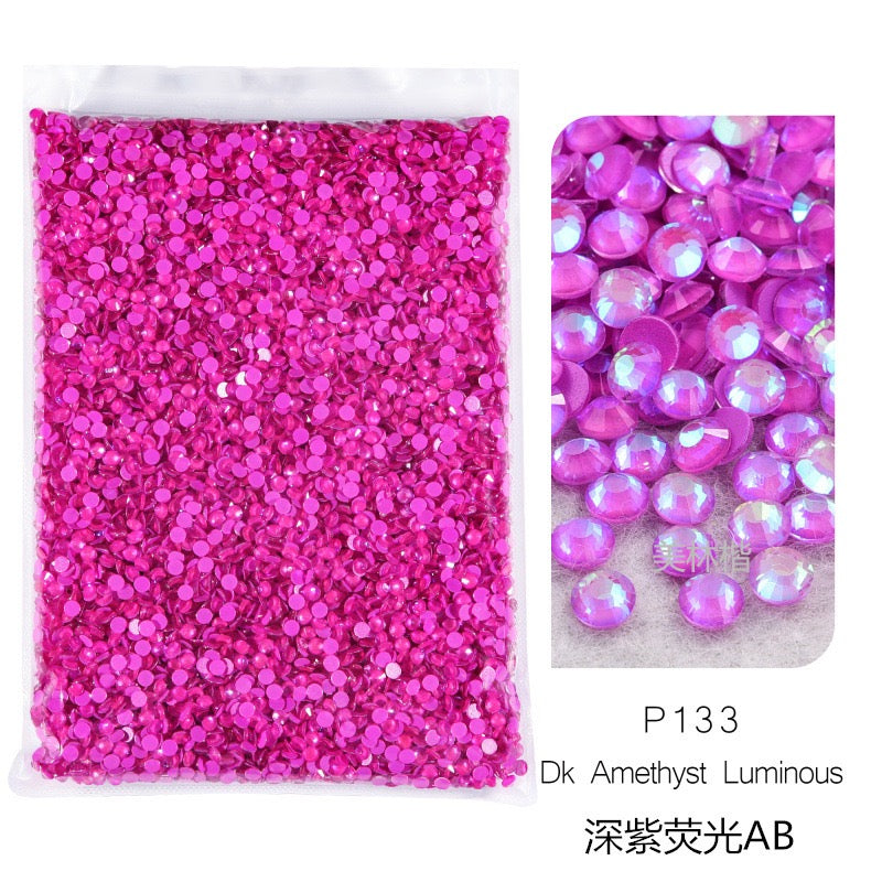 ( P132 - P167 ) Bulk Bag 14400pcs - Glass Rhinestones