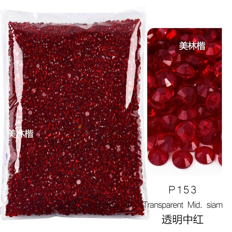 ( P132 - P167 ) Bulk Bag 14400pcs - Glass Rhinestones