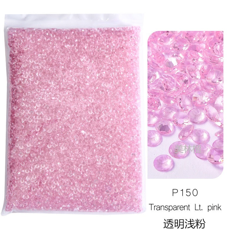 ( P132 - P167 ) Bulk Bag 14400pcs - Glass Rhinestones