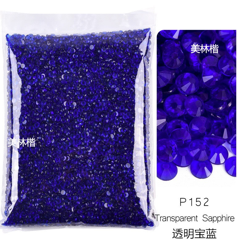 ( P132 - P167 ) Bulk Bag 14400pcs - Glass Rhinestones