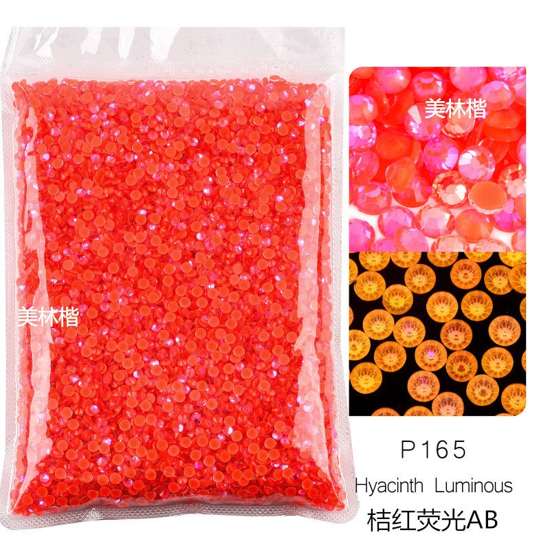 ( P132 - P167 ) Bulk Bag 14400pcs - Glass Rhinestones