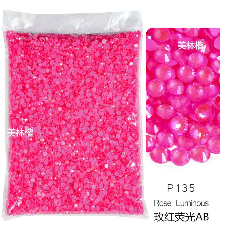 ( P132 - P167 ) Bulk Bag 14400pcs - Glass Rhinestones