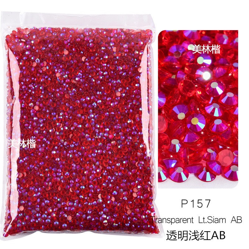 ( P132 - P167 ) Bulk Bag 14400pcs - Glass Rhinestones