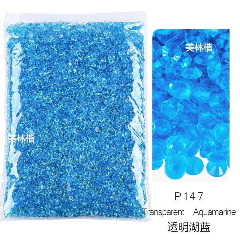 ( P132 - P167 ) Bulk Bag 14400pcs - Glass Rhinestones