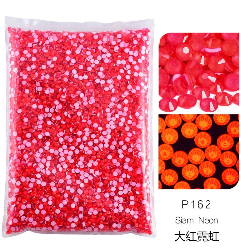 ( P132 - P167 ) Bulk Bag 14400pcs - Glass Rhinestones