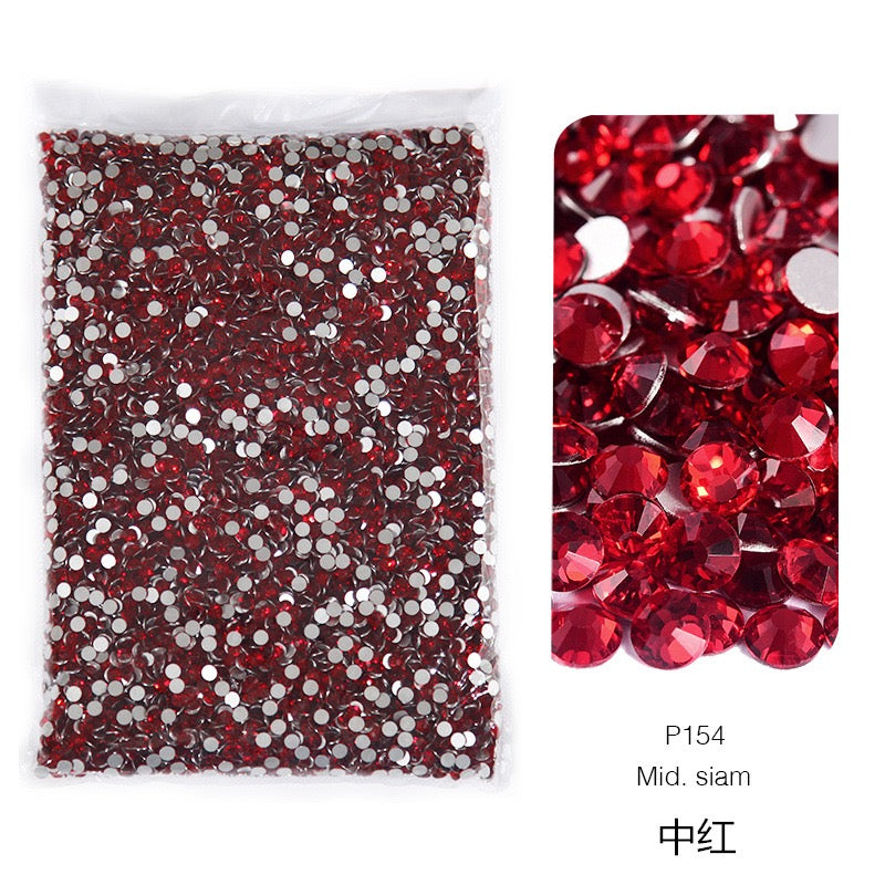 ( P132 - P167 ) Bulk Bag 14400pcs - Glass Rhinestones