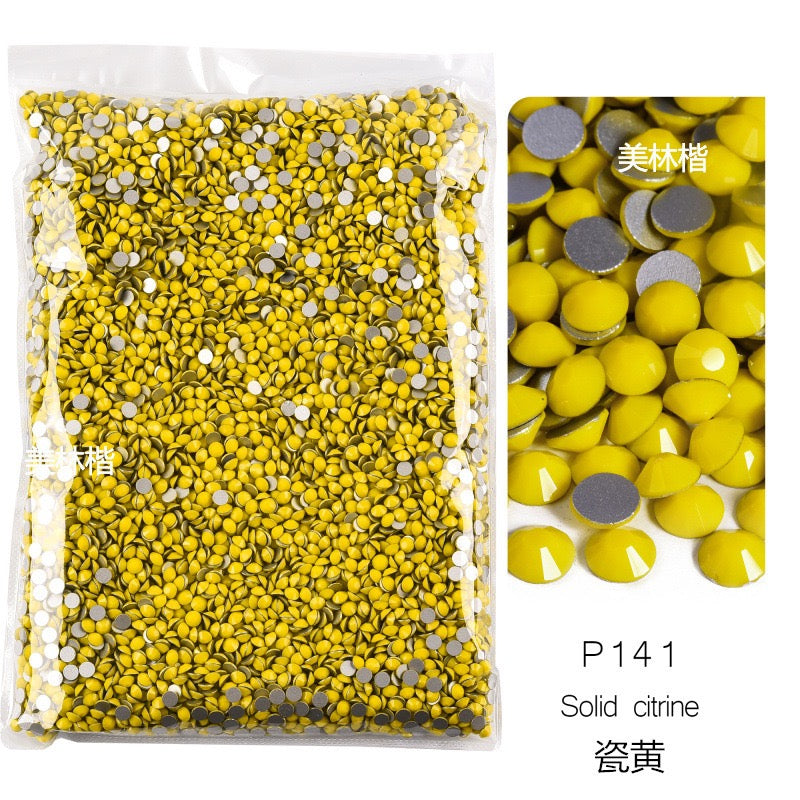 ( P132 - P167 ) Bulk Bag 14400pcs - Glass Rhinestones
