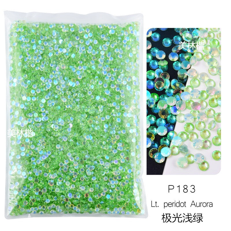 ( P168 - P202 ) Bulk Bag 14400pcs - Glass Rhinestones