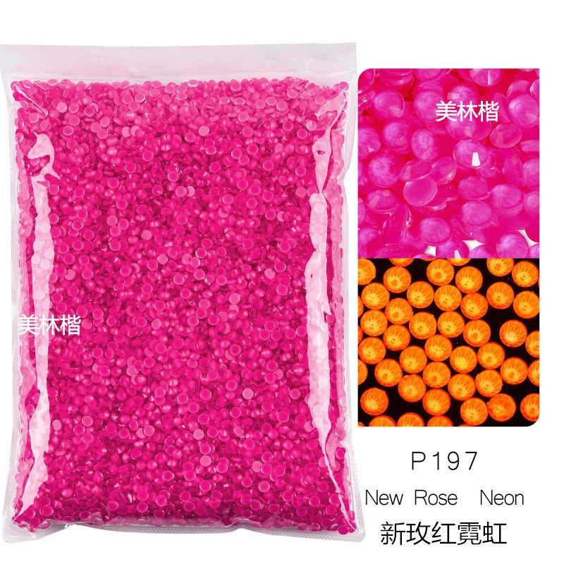 ( P168 - P202 ) Bulk Bag 14400pcs - Glass Rhinestones
