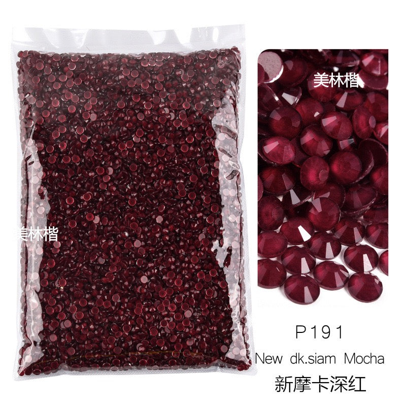 ( P168 - P202 ) Bulk Bag 14400pcs - Glass Rhinestones
