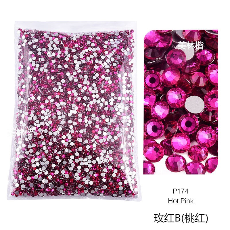 ( P168 - P202 ) Bulk Bag 14400pcs - Glass Rhinestones