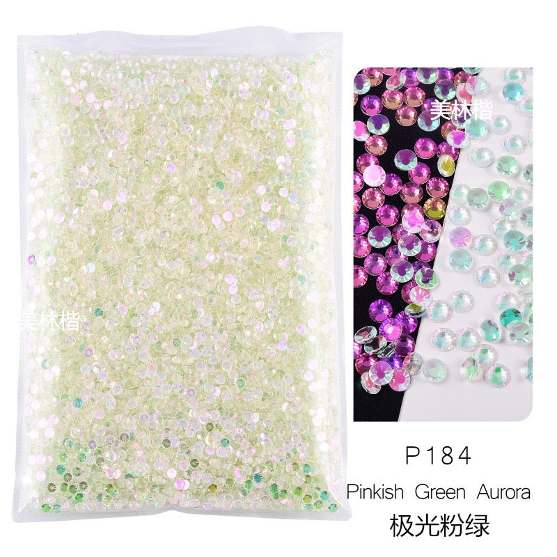 ( P168 - P202 ) Bulk Bag 14400pcs - Glass Rhinestones