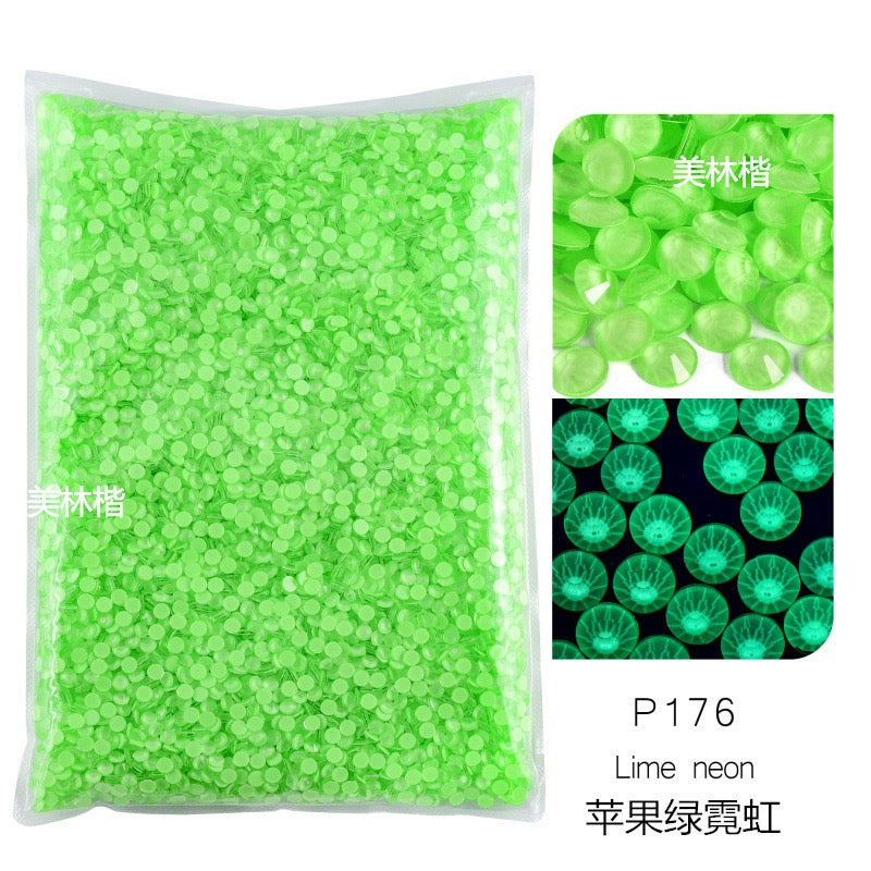 ( P168 - P202 ) Bulk Bag 14400pcs - Glass Rhinestones