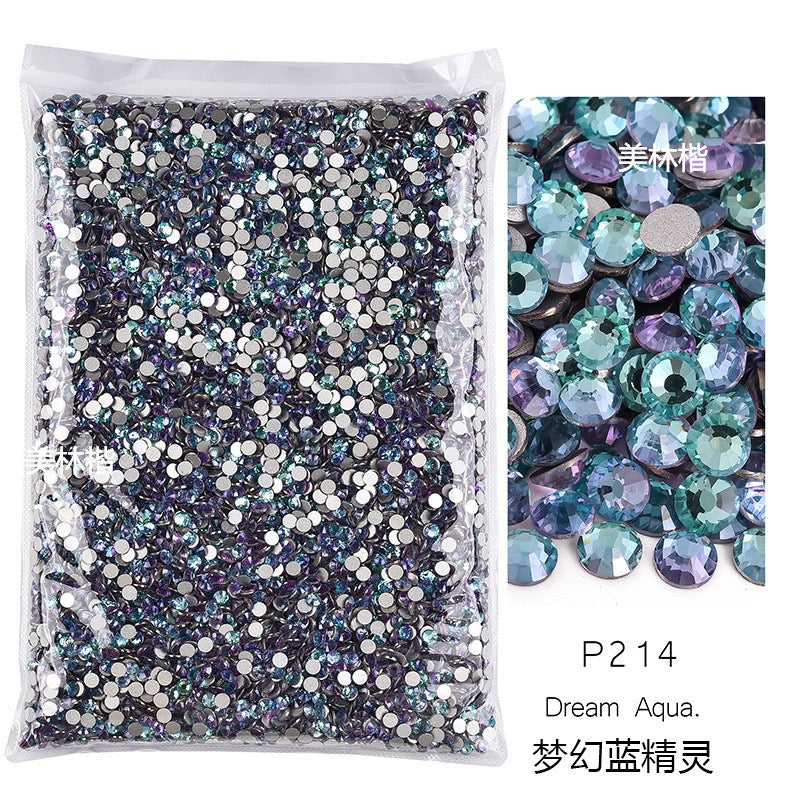 ( P214 - P250 ) Bulk Bag 14400pcs - Glass Rhinestones