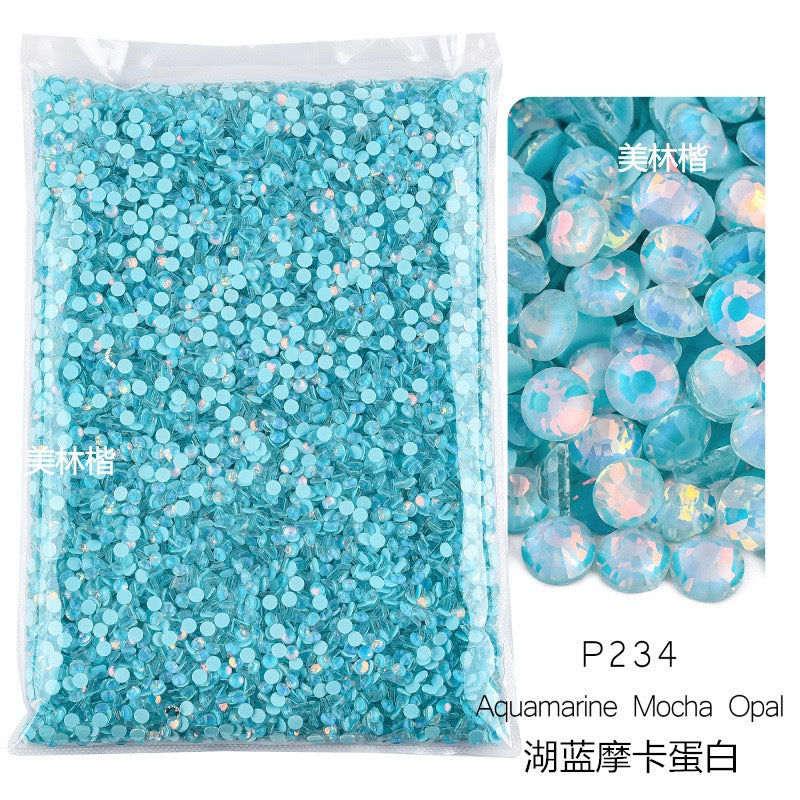 ( P214 - P250 ) Bulk Bag 14400pcs - Glass Rhinestones