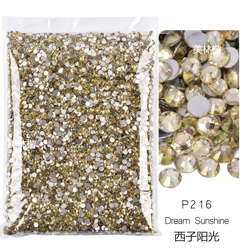 ( P214 - P250 ) Bulk Bag 14400pcs - Glass Rhinestones