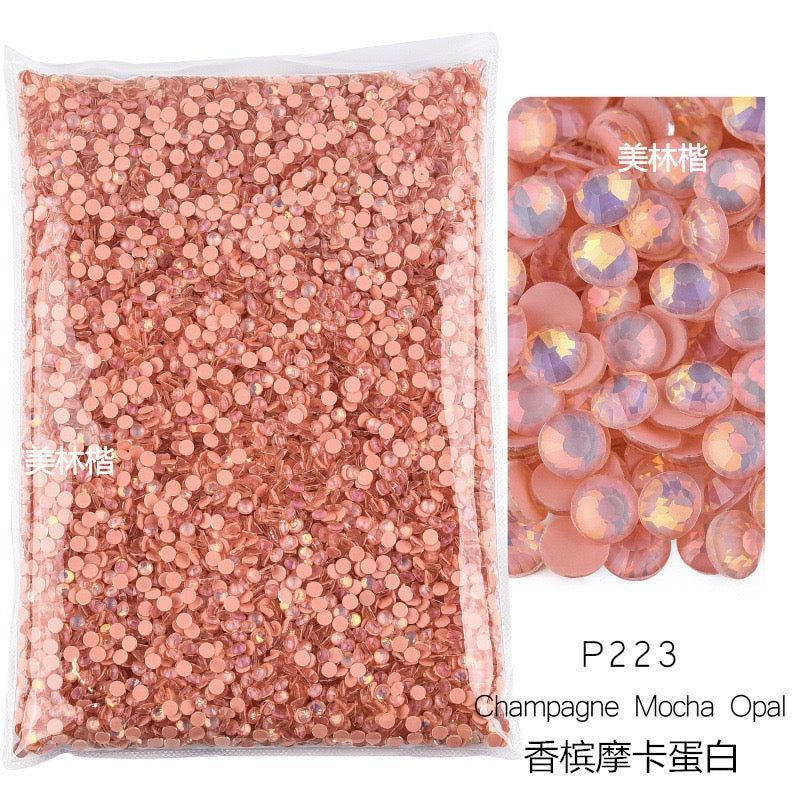 ( P214 - P250 ) Bulk Bag 14400pcs - Glass Rhinestones
