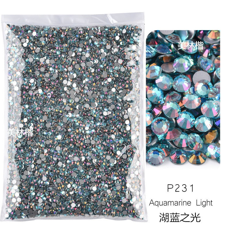 ( P214 - P250 ) Bulk Bag 14400pcs - Glass Rhinestones