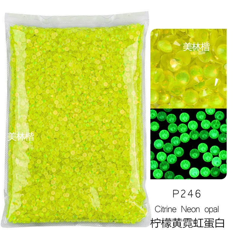 ( P214 - P250 ) Bulk Bag 14400pcs - Glass Rhinestones