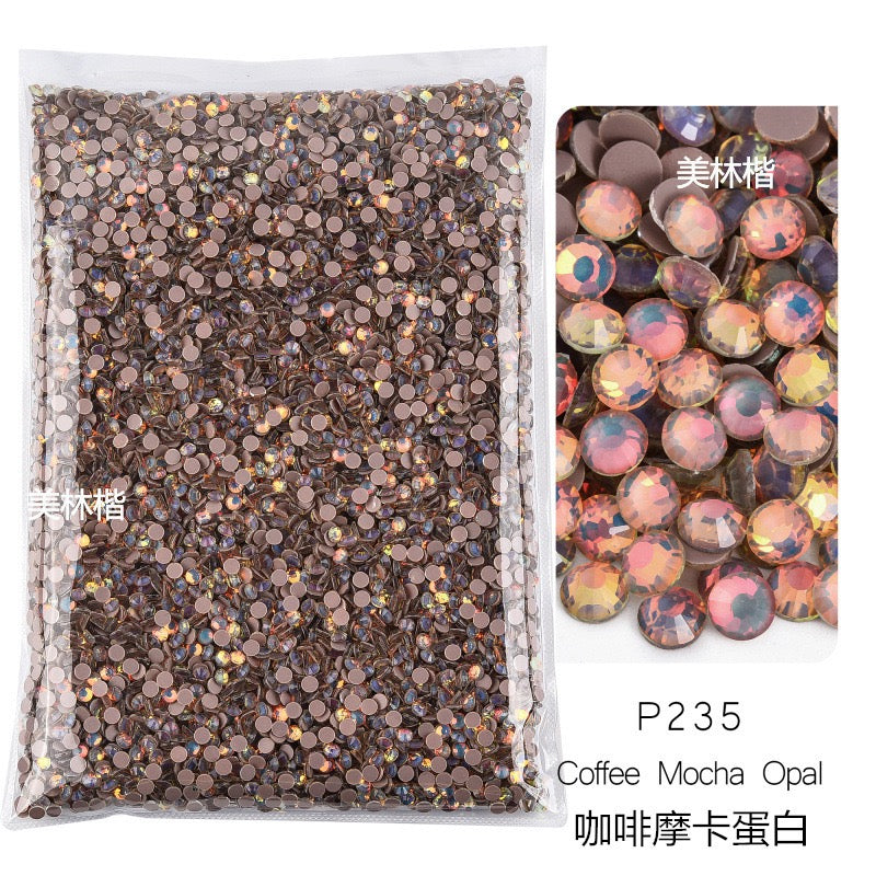 ( P214 - P250 ) Bulk Bag 14400pcs - Glass Rhinestones