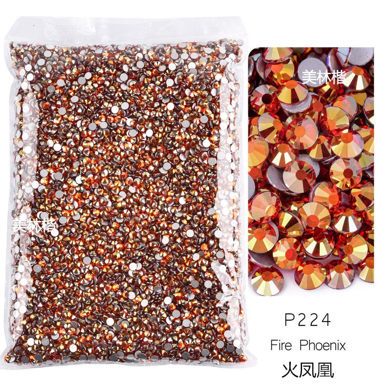 ( P214 - P250 ) Bulk Bag 14400pcs - Glass Rhinestones