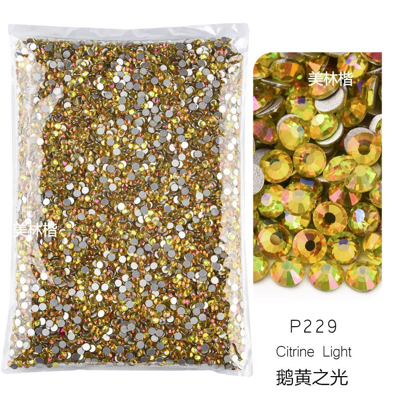 ( P214 - P250 ) Bulk Bag 14400pcs - Glass Rhinestones