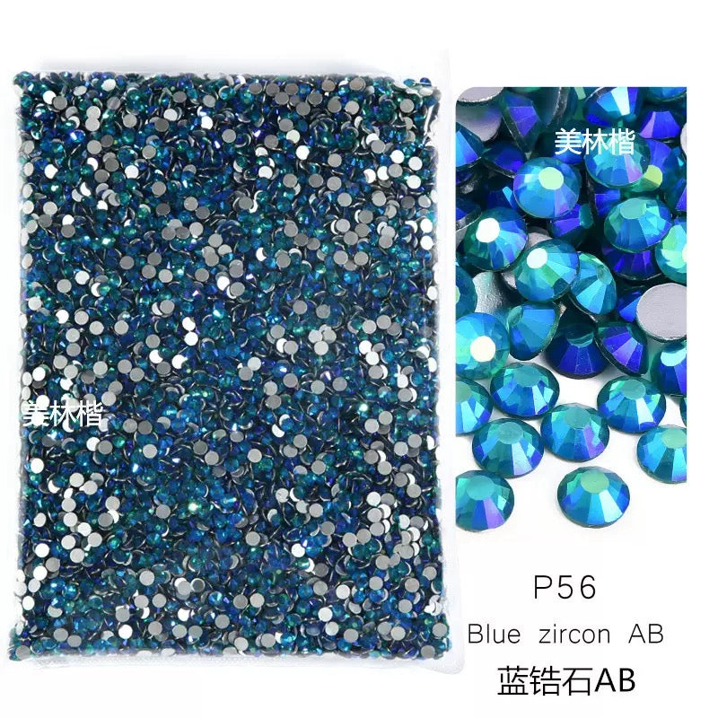 ( P1 - P70 ) Bulk Bag 14400pcs - Glass Rhinestones