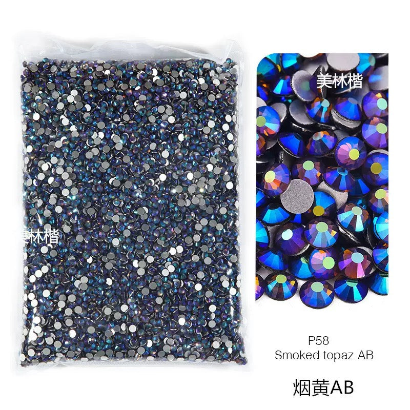 ( P1 - P70 ) Bulk Bag 14400pcs - Glass Rhinestones
