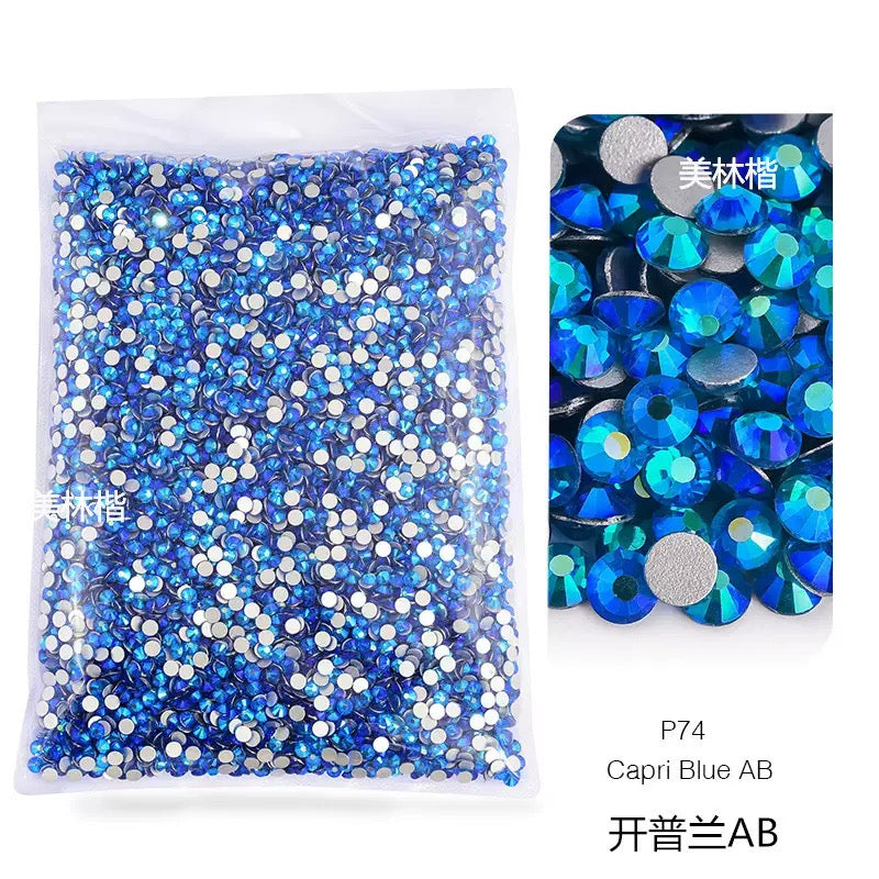 ( P72 - P131 ) Bulk Bag 14400pcs - Glass Rhinestones