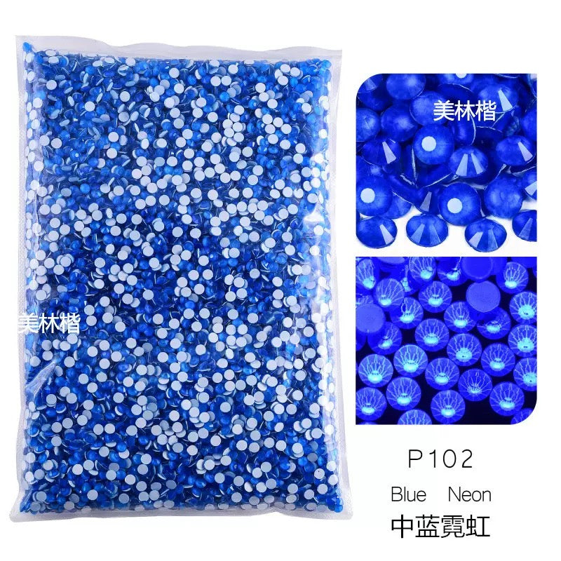 ( P72 - P131 ) Bulk Bag 14400pcs - Glass Rhinestones