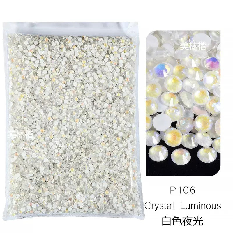 ( P72 - P131 ) Bulk Bag 14400pcs - Glass Rhinestones