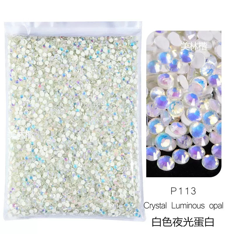 ( P72 - P131 ) Bulk Bag 14400pcs - Glass Rhinestones