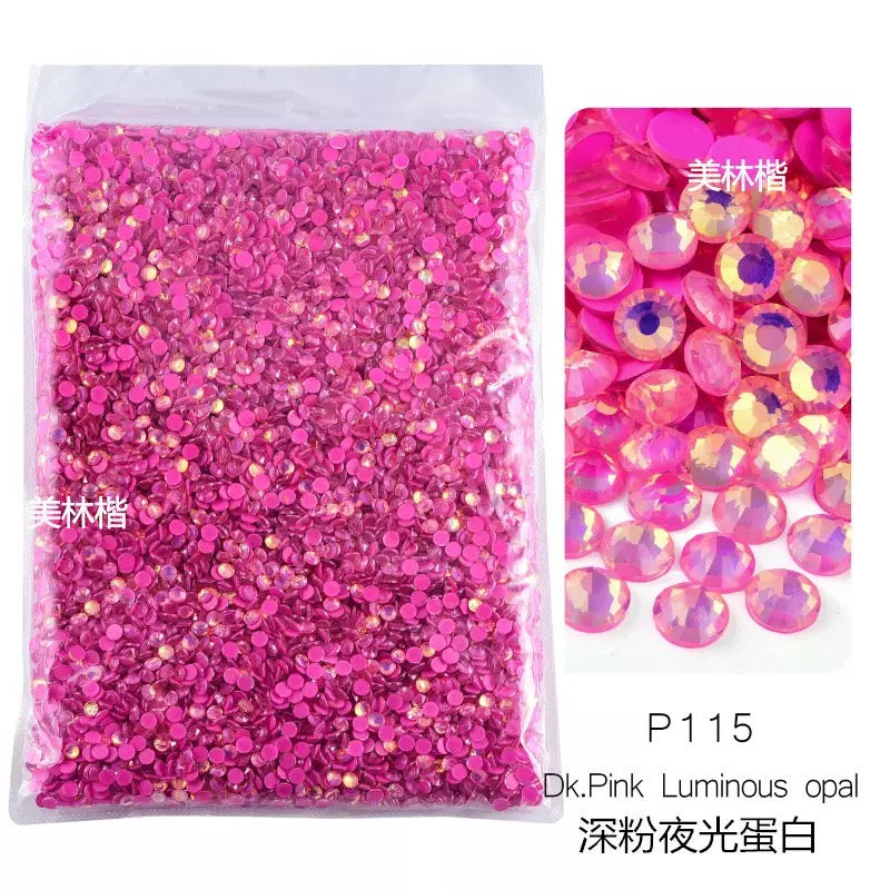 ( P72 - P131 ) Bulk Bag 14400pcs - Glass Rhinestones