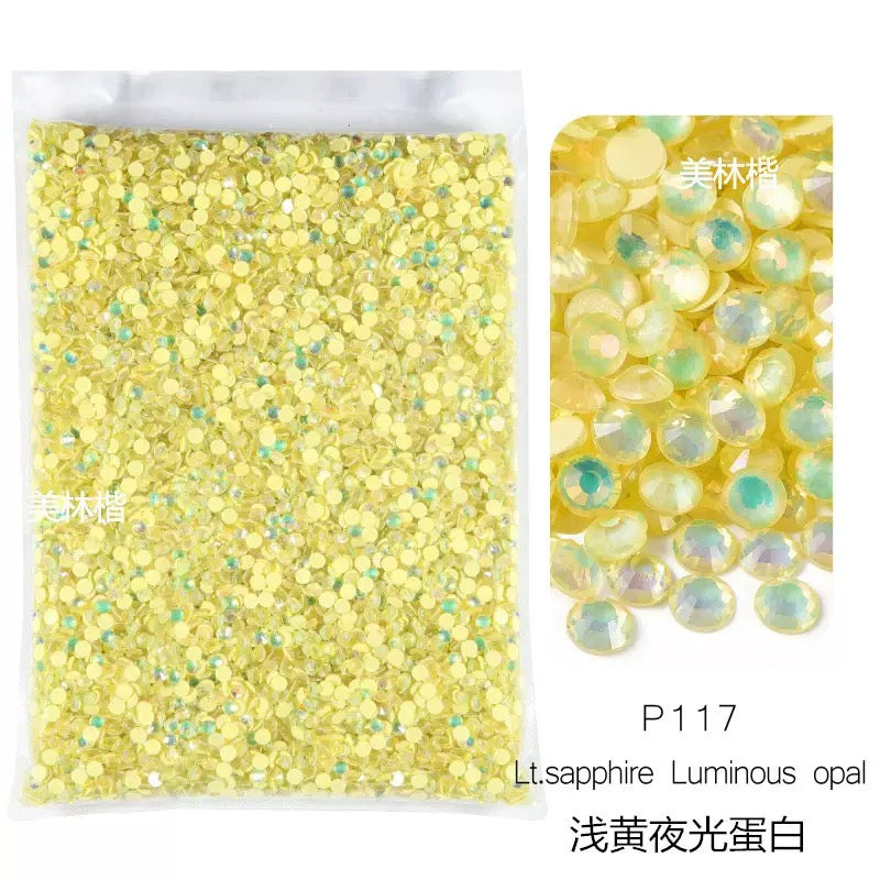 ( P72 - P131 ) Bulk Bag 14400pcs - Glass Rhinestones