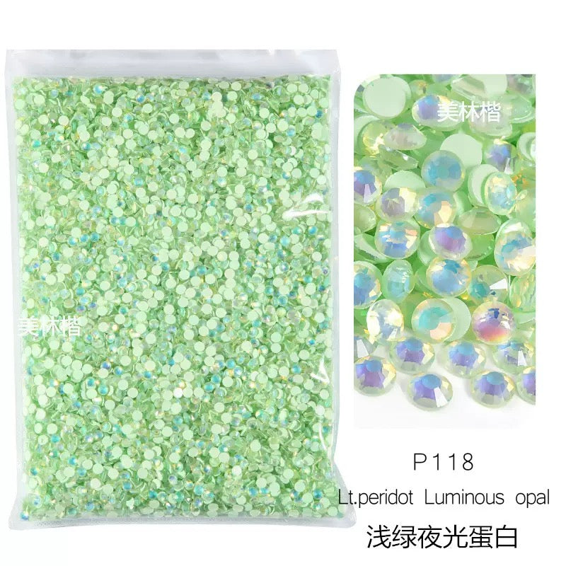 ( P72 - P131 ) Bulk Bag 14400pcs - Glass Rhinestones