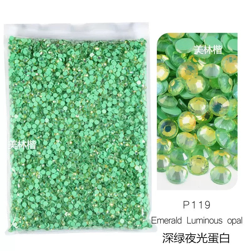 ( P72 - P131 ) Bulk Bag 14400pcs - Glass Rhinestones