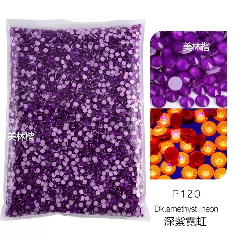 ( P72 - P131 ) Bulk Bag 14400pcs - Glass Rhinestones