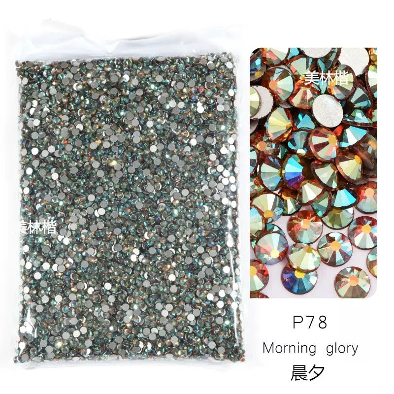 ( P72 - P131 ) Bulk Bag 14400pcs - Glass Rhinestones
