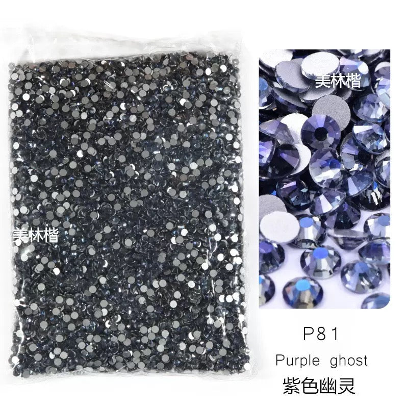 ( P72 - P131 ) Bulk Bag 14400pcs - Glass Rhinestones