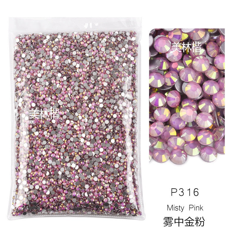 ( P312 - P359 ) Bulk Bag 14400pcs - Glass Rhinestones