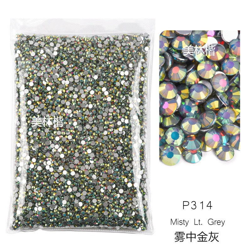 ( P312 - P359 ) Bulk Bag 14400pcs - Glass Rhinestones