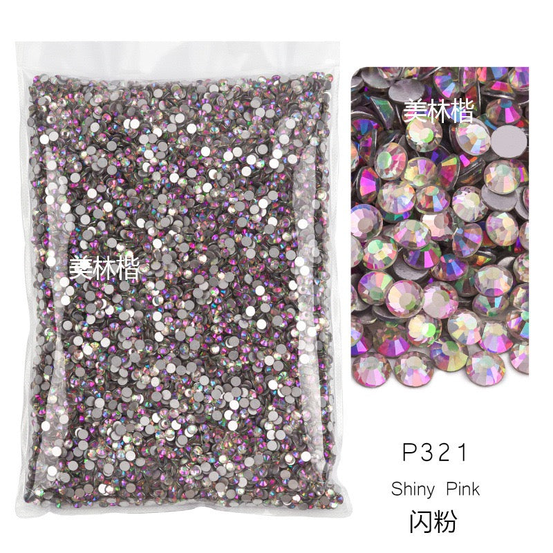 ( P312 - P359 ) Bulk Bag 14400pcs - Glass Rhinestones