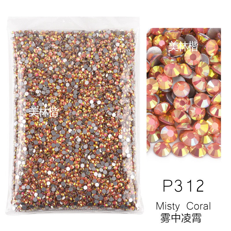 ( P312 - P359 ) Bulk Bag 14400pcs - Glass Rhinestones