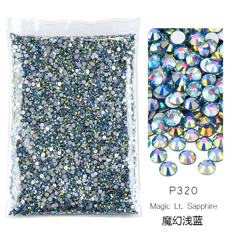 ( P312 - P359 ) Bulk Bag 14400pcs - Glass Rhinestones