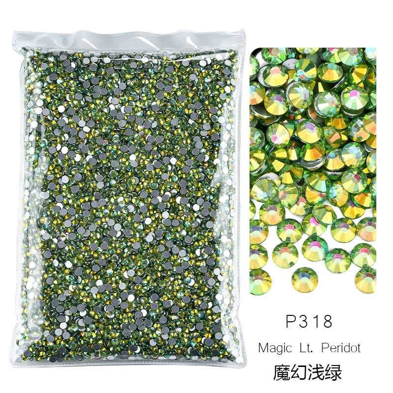 ( P312 - P359 ) Bulk Bag 14400pcs - Glass Rhinestones